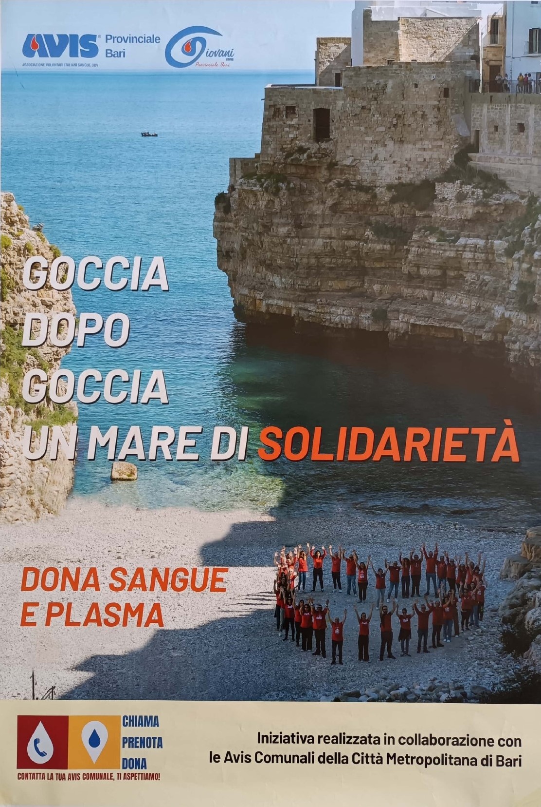 Goccia dopo goccia un mare di solidarietà