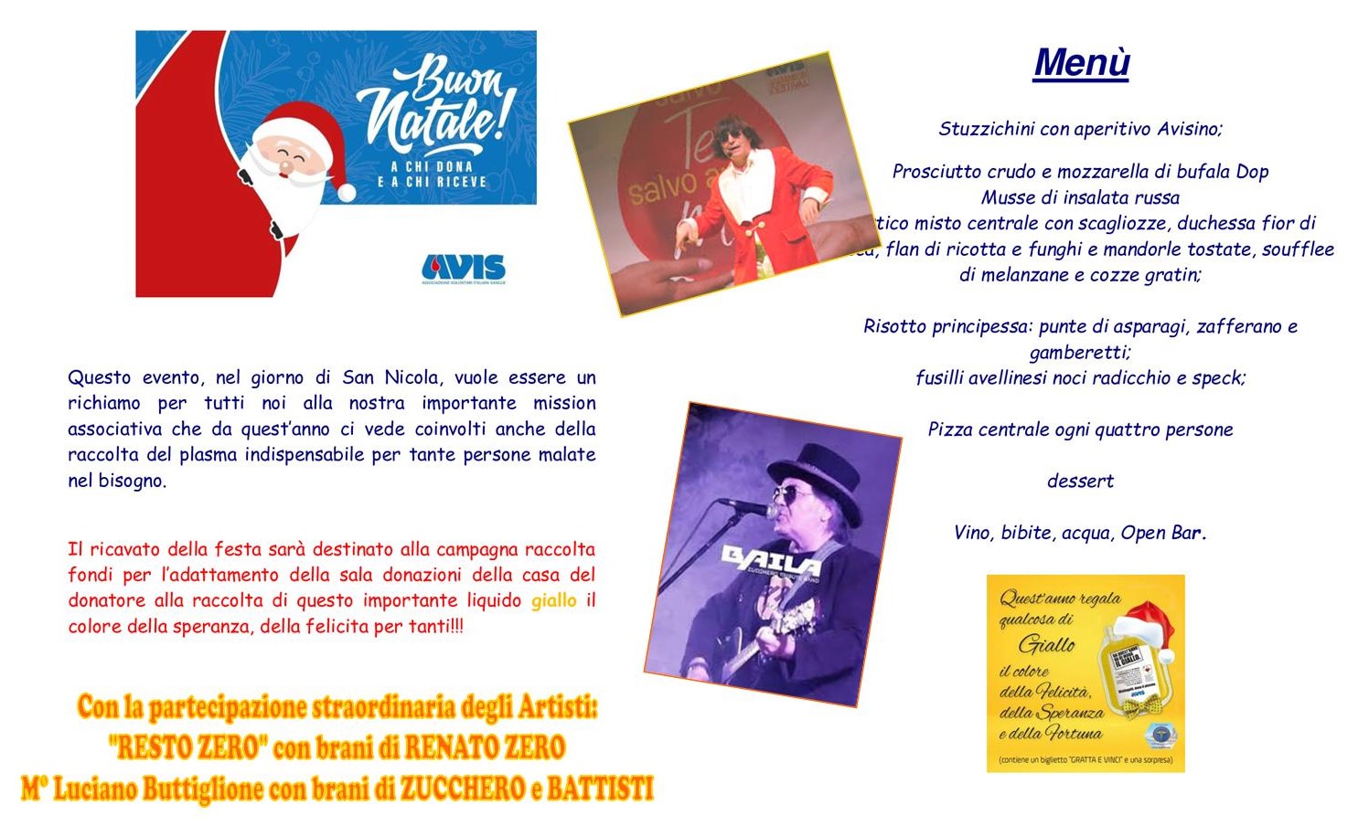 Buon Natale a chi dona e a chi riceve