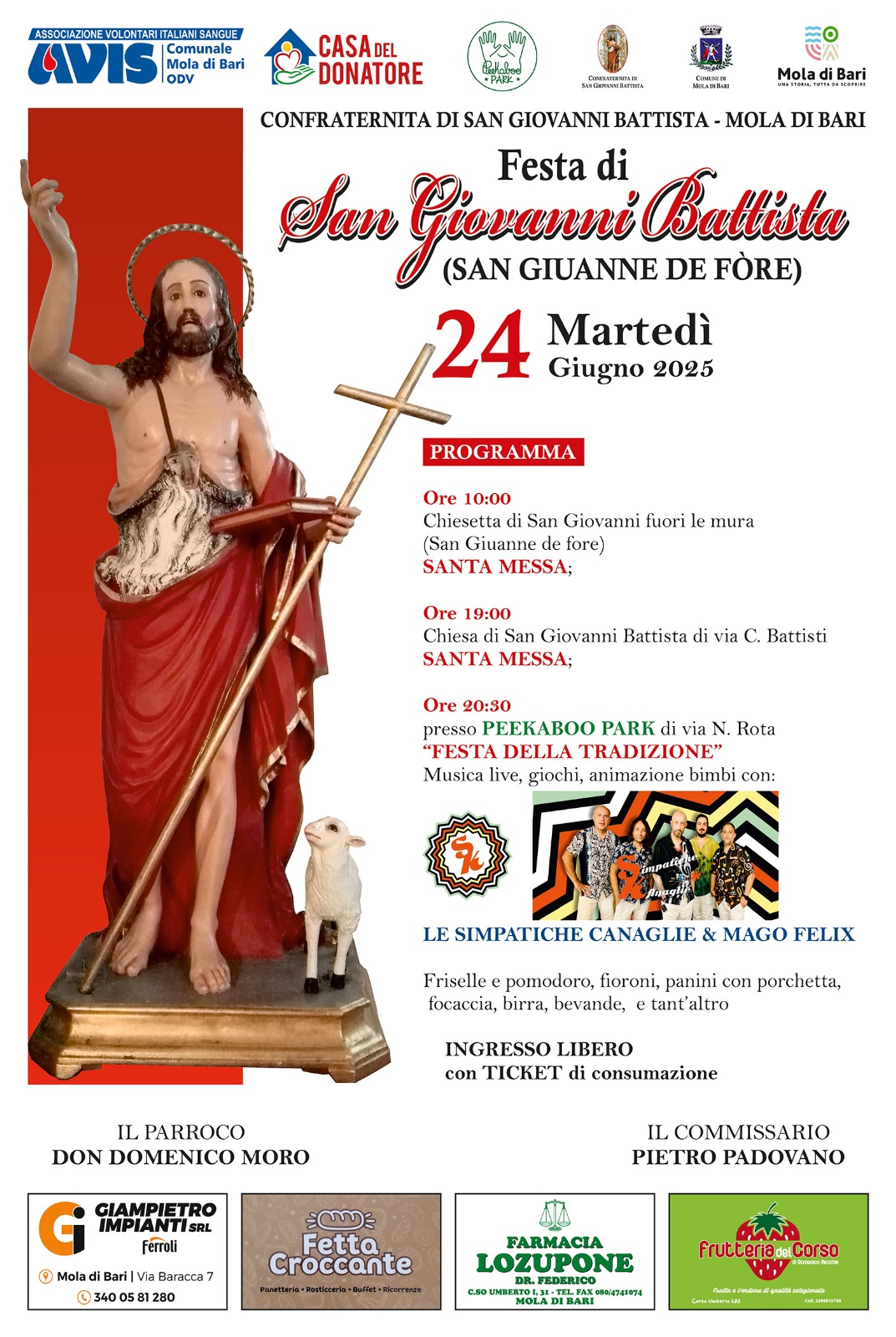 AVIS Mola di Bari – Festa di San Giovanni Battista