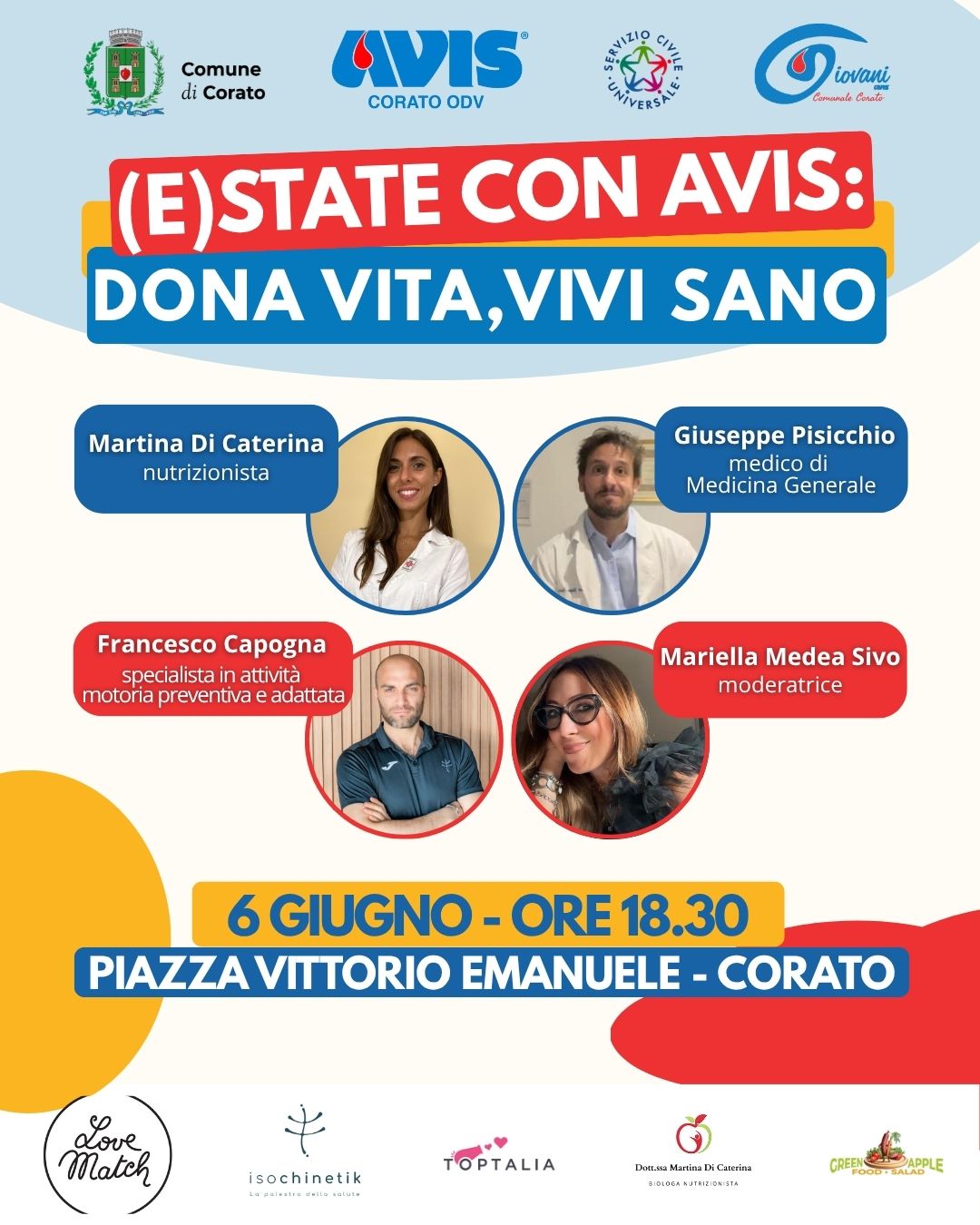 Estate con Avis: dona vita, vivi sano
