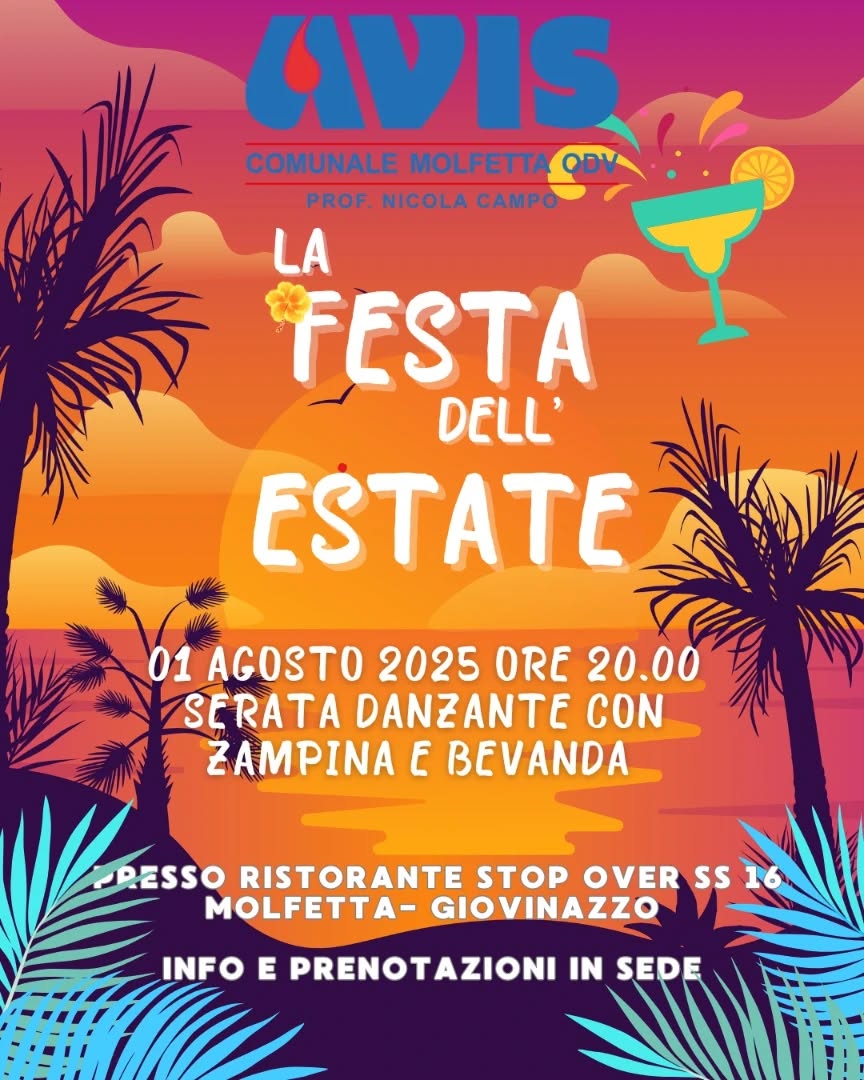 Festa dell’Estate Avis Molfetta