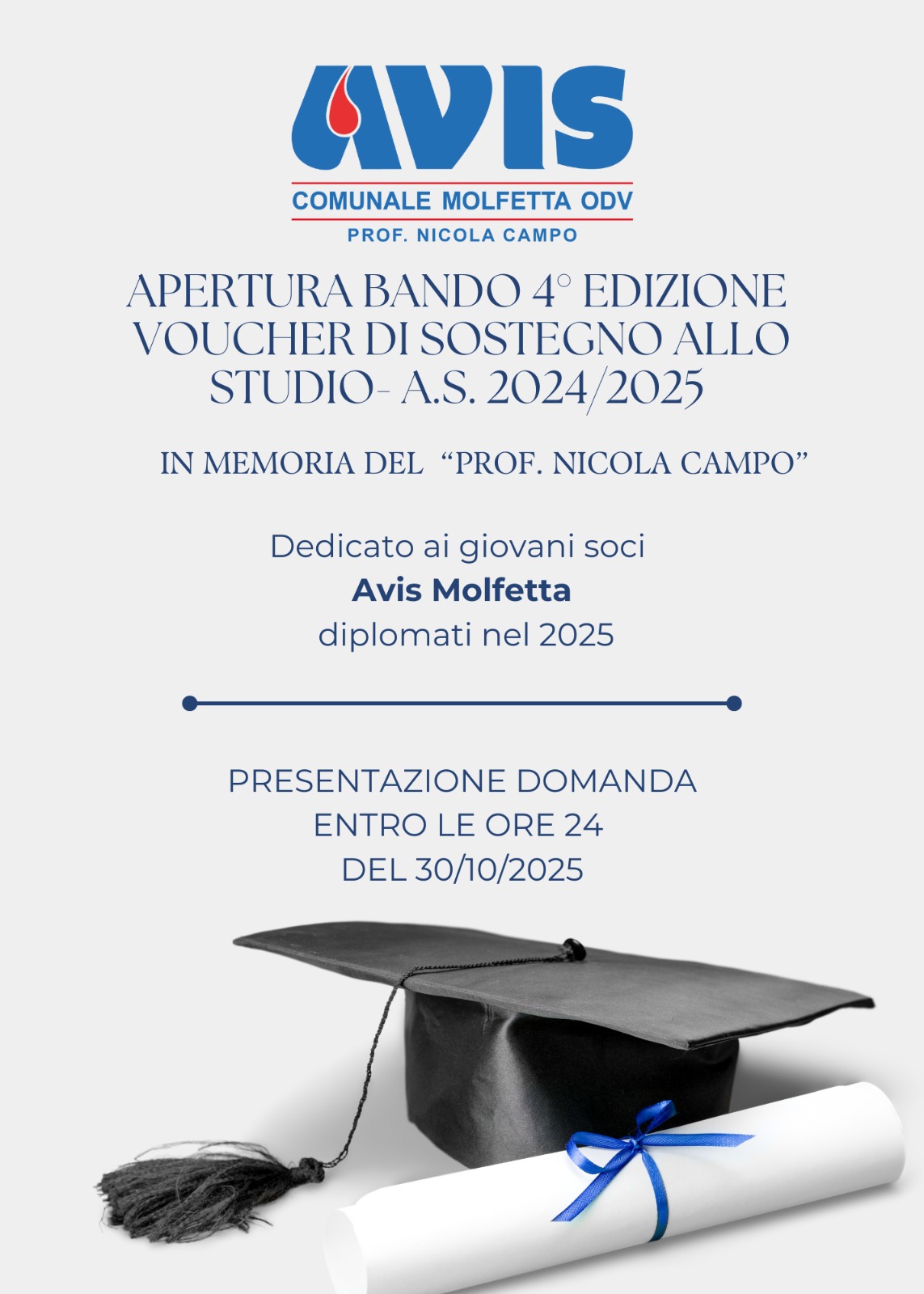 Apertura bando IV edizione – AVIS Molfetta